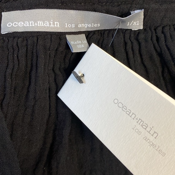 Ocean+Main Los Angeles 100% Cotton Gauze Kaftan Size L/XL Pit 21 - Picture 13 of 17